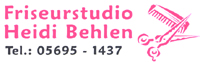 Logo: Friseursalon Behlen, Heidi u. Sigrid