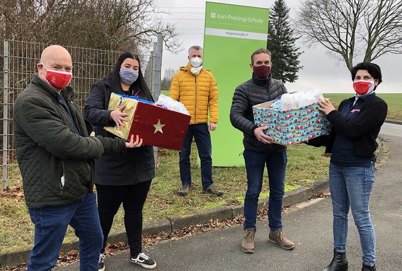 Thomas Lemken, Janina Vahle-Bender, Michael Börner, Lin Kölbl und Nudjin Mescho
