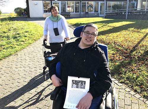 Die beiden Gewinner Marc Beutel und Melanie Rößler