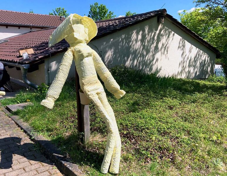 Skulptur des Kunstprojekts signatur 22