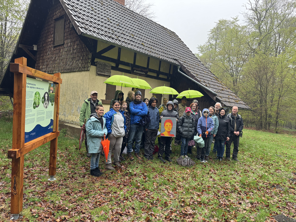 Gruppenfoto von der Wanderung